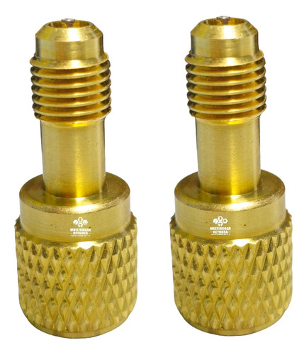 2p Adaptador Minisplit Clima Gasr410 1/4m A 5/16 Env. Inmed