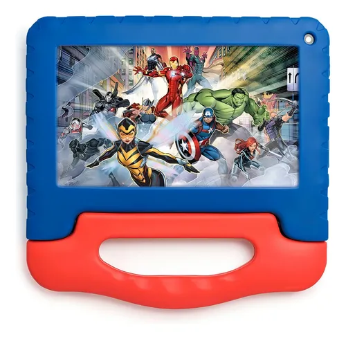 Tablet Kids M7 Marvel Avengers 7" 32GB color negro/azul 2GB de memoria RAM