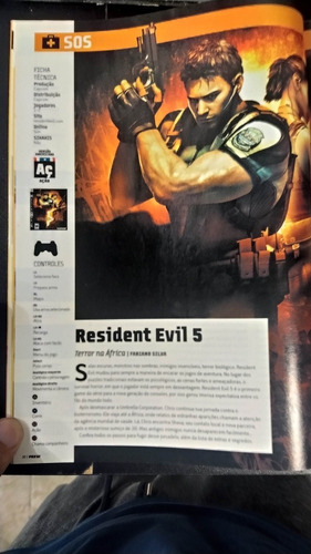 Revista Game Ps3w 18 Resident Evil 5 Killzone 2 Detonados (Usado)