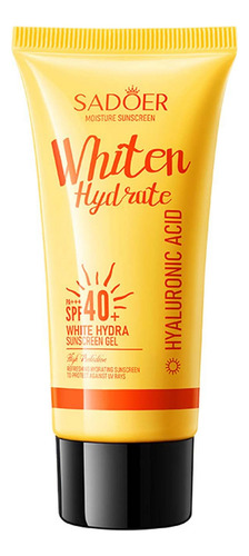Q Bloqueador Solar Blanqueador F Con Efectos Exfoliantes