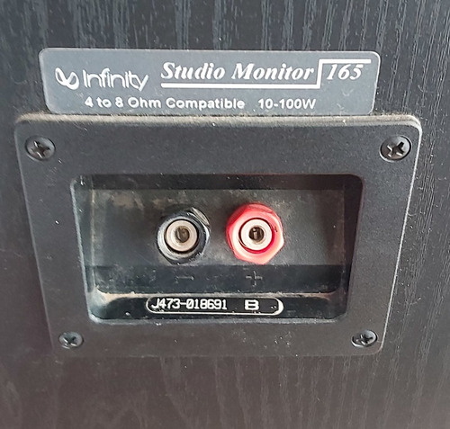 Infinity Studio Monitor 165 Con Soporte A Medida Como Nuevos