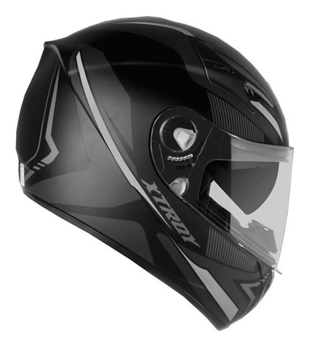 Capacete Moto Ebf Xtroy Com Óculos Interno Fumê + Narigueira