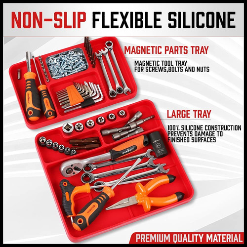 Bandeja De Herramientas De Silicona Premium, Bandejas D...