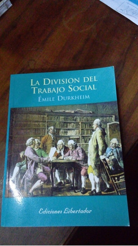 Libro La División Del Trabajo Social