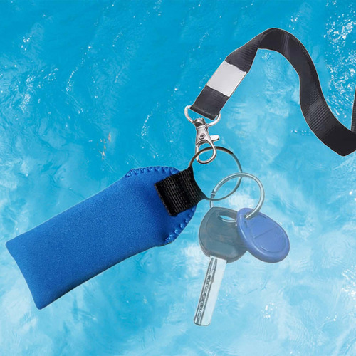 Llavero Llavero Flotante Accesorios Colgante Llavero Azul
