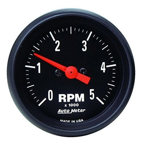 Tacómetro Eléctrico Auto Meter Z-series, PuLG