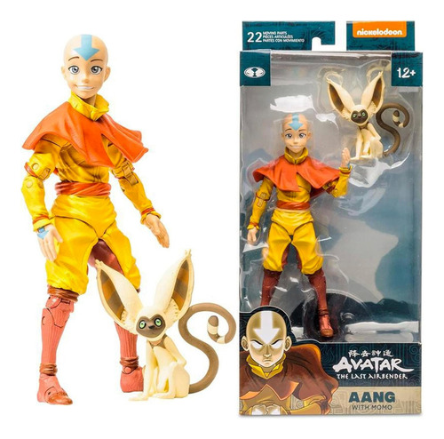 Avatar Aang Maestro Del Aire Original Mcfarlane Toys Figura