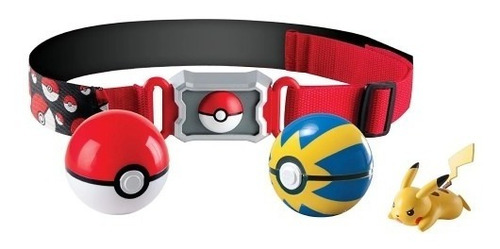 Pokemon Clip ´n Carry 2 Poke Bola Belt Tomy Pikachu