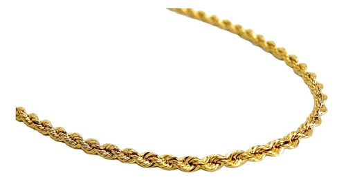 Pulsera Oro Torzal Esclava Oro Torsal 10k Kilates 2.9mm 18cm 18.5 Cm