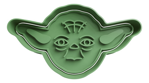 Cortador De Fondant Yoda De Star Wars