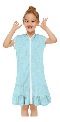 Traje De Baño Suave Para Niñas, Bañador De Playa Con Cremall
