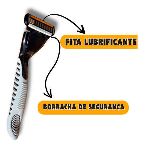 Aparelho Barbeador E Recarga Troca Lamina Dorco Pace 4