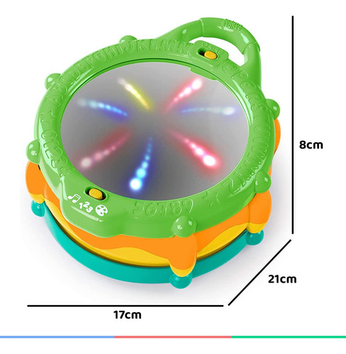 Tambor De Juguete Con Música Para Bebés Bright Start