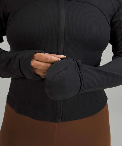 Lululemon Ribbed Cropped Define Jacket + Gift Set Msi