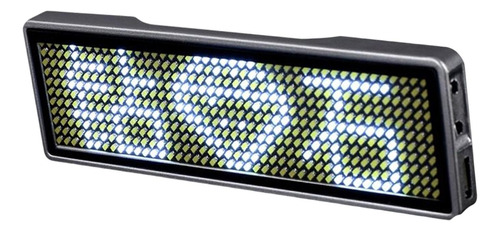 Letrero Led Programable Para Coche, Cartelera, Blanco