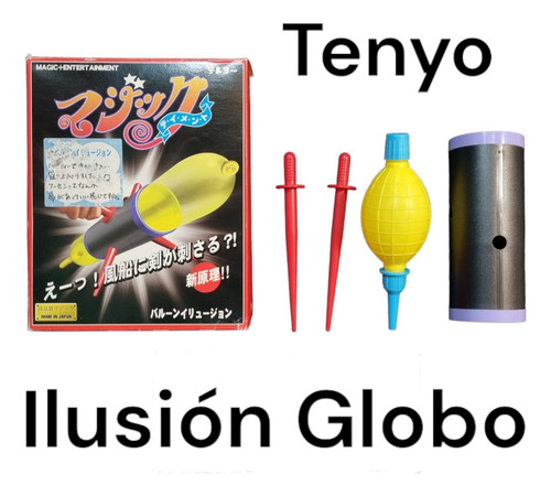 Balloon Illusion Truco Tenyo Magic Original Importado Japón!