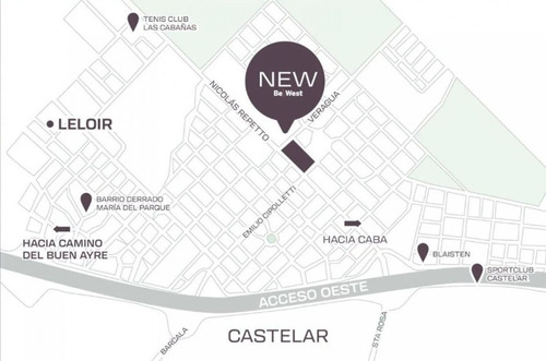 Venta Monoambiente + Cochera Bewest Full Ameneties