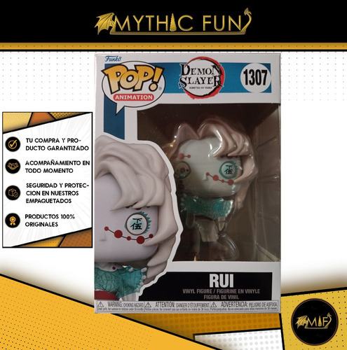 Funko Pop Demon Slayer - Rui 1307 (Usado)