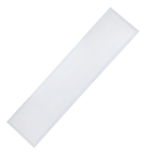 2 Painel Retangular Led 120x30 48w Embutir Slim Neutro 4000k Cor Branco