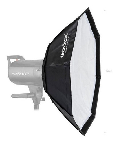 Softbox Octabox Bowens 120cm Godox Para Flash Tocha