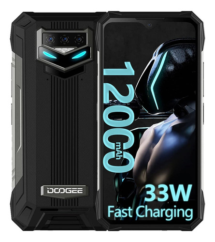 Smartphone Robusto Doogee S89, 12000 Mah, 33 W, Carga Rápida