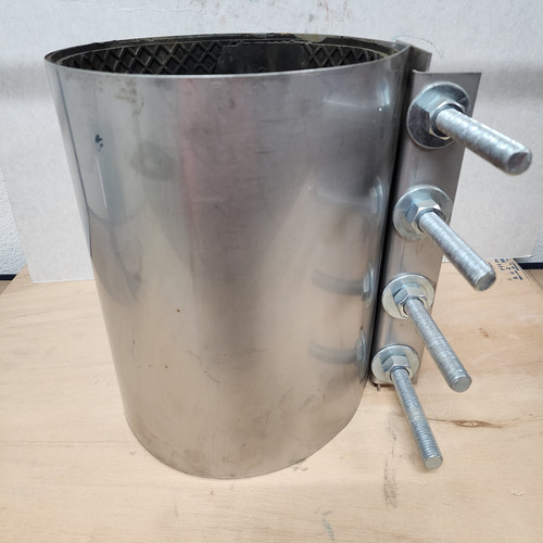 Cople De Reparación 6 Acero Inoxidable Para Tubería