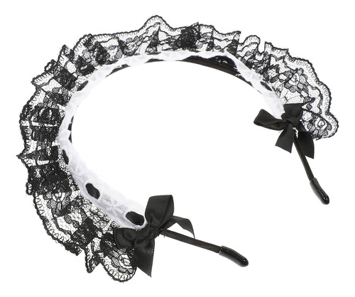 2 Diademas De Encaje Con Nudos En Forma De Lazo, Adorable Fi