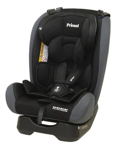 Autoasiento Prinsel 2 Etapas Grow Grrow Negro (Usado)