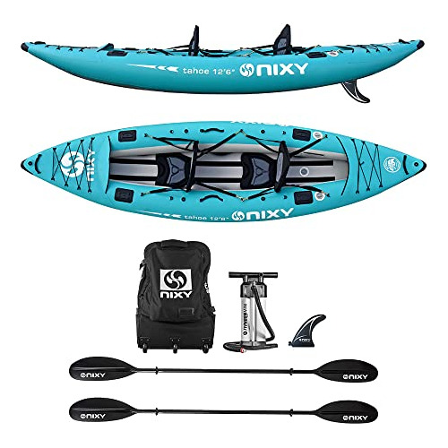 Kayak Inflable Nixy Tahoe Premium Para Dos Personas