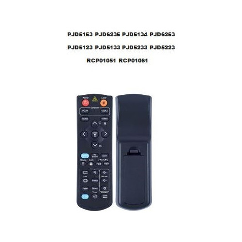 Control Remoto Proyector Viewsonic Pjd5153, Pjd6235 Y Más.