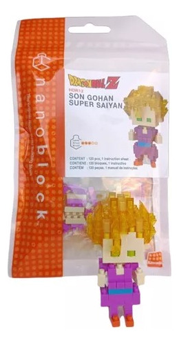 Nanoblock Son Gohan Super Saiyan Dragon Ball Z