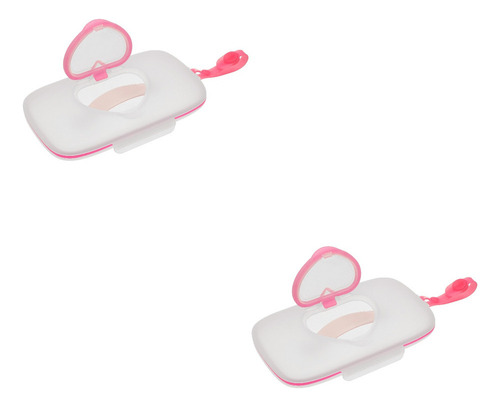 Recipiente De 2 Piezas Para Toallitas Para Bebés, Soporte Pa