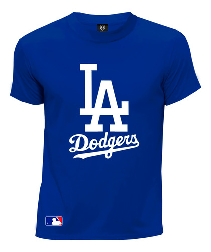 Camiseta Baseball Mlblogo Los Angeles Dodgers 