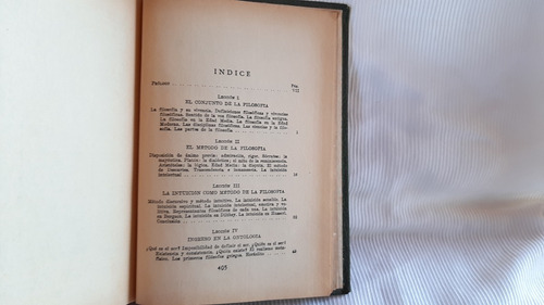 Lecciones Preliminares De Filosofia M Garcia Morente Losada