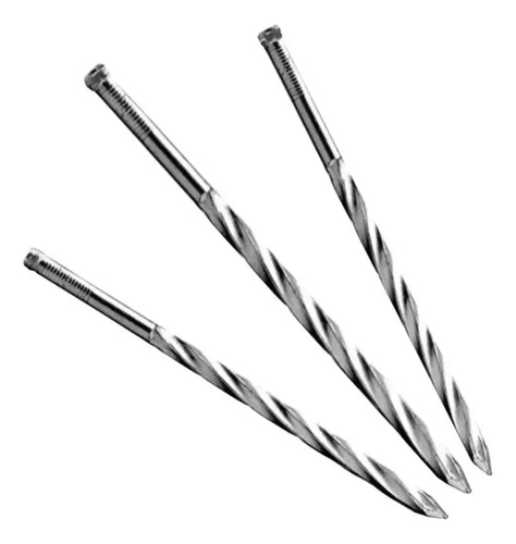 Prego Polido Ardox Torcido Espiral 13x15 Sem Cabeça Belgo Comprimento 34 Mm Diâmetro Nominal 2 Mm