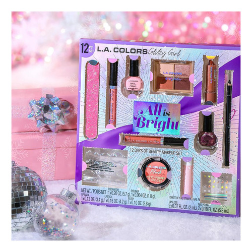 Calendario De Adviento 12 Días All Is Bright L.a. Colors