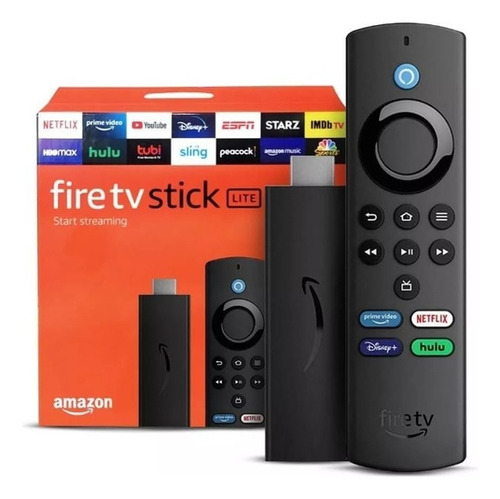 Amazon Lite Fire Tv Stick 2a Generación Control De Voz Negro De Voz