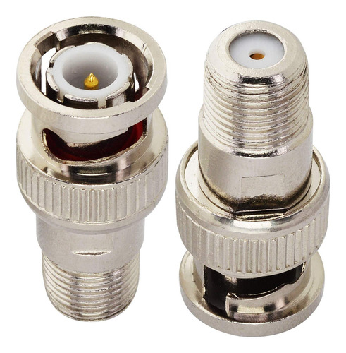 Boobrie Adaptador Coaxial Tipo F A Bnc Bnc Macho A F Hembra