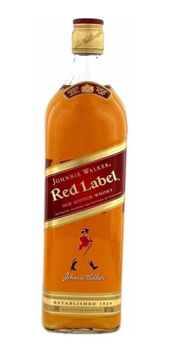 Johnnie Walker Red Scotch Whisky (litre) 100% Original