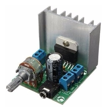 Amplificador De Audio Montado Estereo Com Fonte 30w Rms 12v