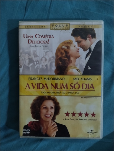 Dvd Original A Vida Num Só Dia Amy Adams (Usado)