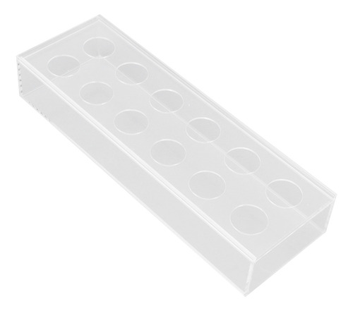 Centro De Mesa Floral Rectangular De Acrílico Transparente P