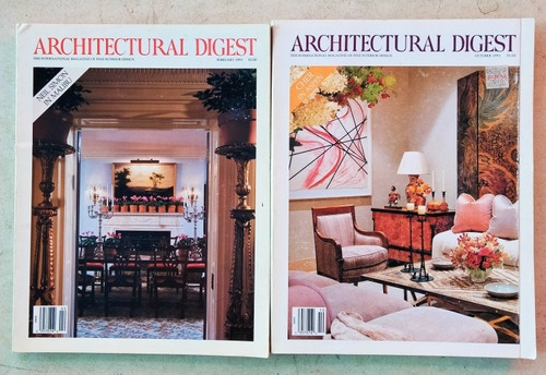 10 Revistas De Architectural Digest (Usado)