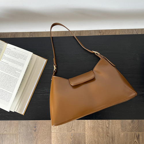Bolso Portátil De Pu De Gran Capacidad, Bolso Para Axila