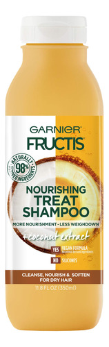Garnier Fructis Champú Nutritivo Para Golosinas, 98 % De I.