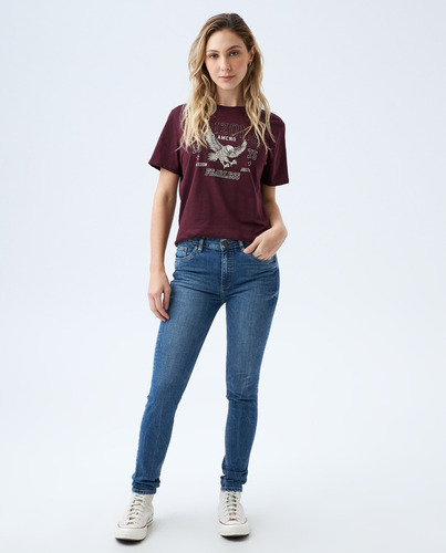Jean Skinny Fit Americanino 332e504 Azul Denim