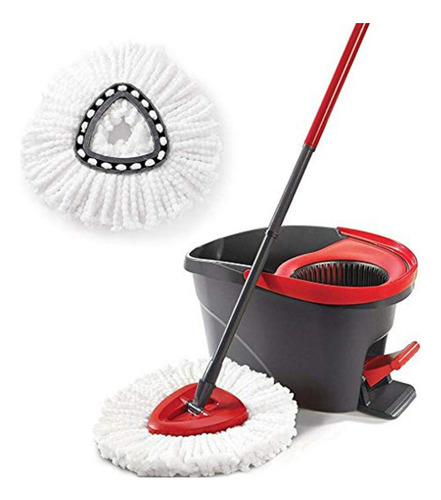 Mopa Lampazo Escurridor Voltra Con Balde Pedal Centrifugo