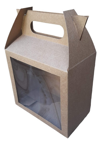  Caja Kraft Con Manija Y Visor  X 30 Unidades 