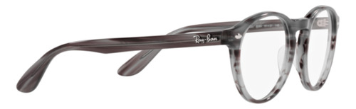 Armazón Recetado Ray-ban Round Rx5283 Grey Havanna Medium 8055 | Grey Havanna