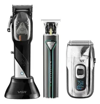 Comprar Maquina Para Cortar Cabello Vgr Combo Clipper Trimmer Shaver